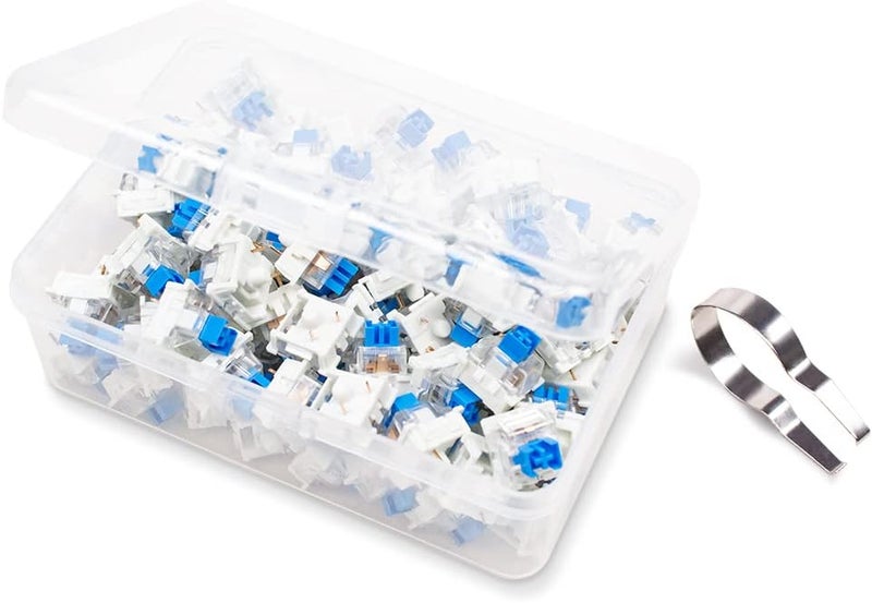 MarsHopper OUTEMU Blue Switch 3-Pin Key Switch Replacemen - Cherry MX Equivalent DIY Replaceable Switches for Mechanical Gaming Keyboards(90PCS) - Image 4