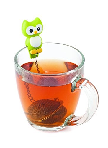 Joie MSC International 11120 MSC Hoot Owl Cup Mesh Ball Loose Leaf Tea Infuser-Random Color, Assorted - Image 3