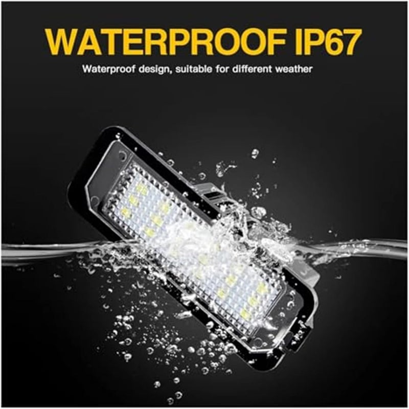 Wivplex 2x LED License Plate Light for VW Models - Image 2