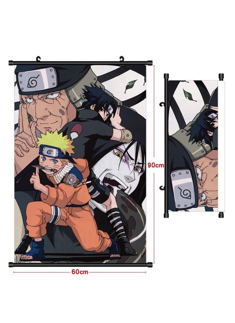 JUNYOUK - Naruto Posters Anime Vintage Paper Poster Decorative Paintings House Pictures for Home Wall Aesthetic 60x90 cm - Image 1