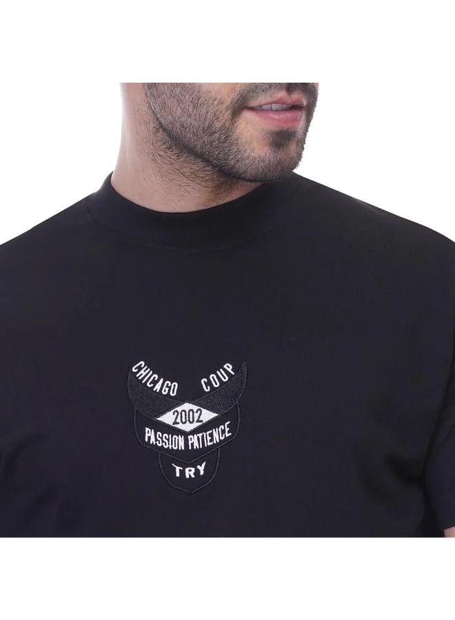 كوب تي شيرت جيرسيه مطبوع بطبعة كوب - 1000736