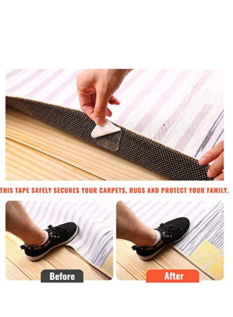 SYOSI Double Sided Sticky Pads Reusable Tape, Multipurpose Nano Removable Traceless Mounting Tape, Washable Traceless Clear Adhesive Tape, Strong Pad Mounting Tape for Household - Image 3