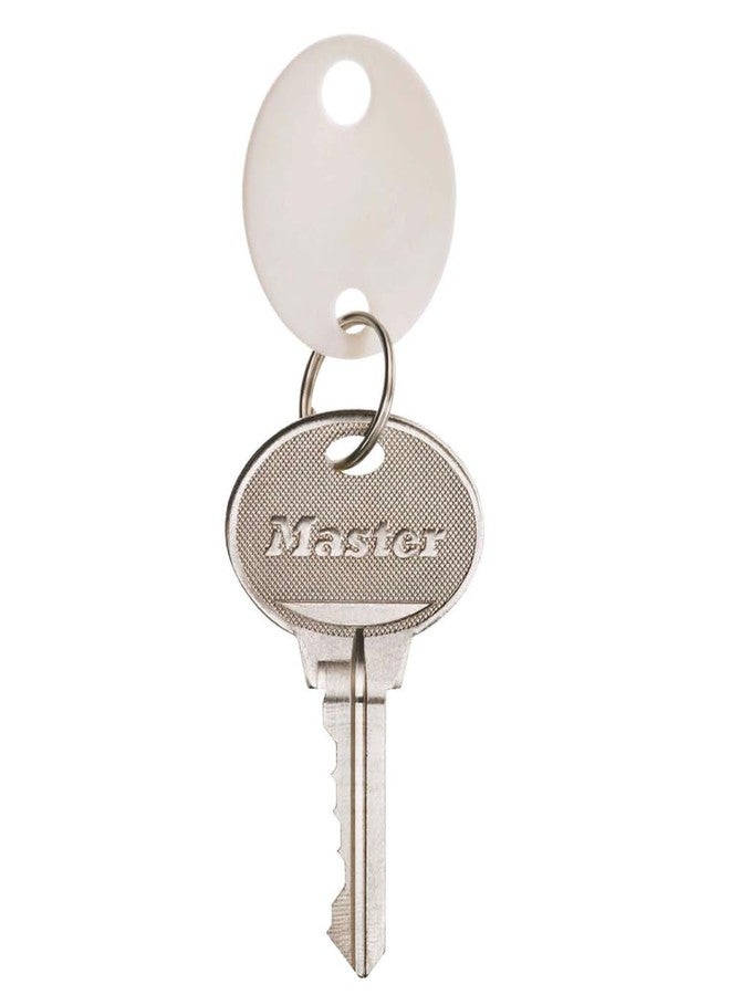 Master Lock 7116D Plastic Key Tags, 20 Per Bag , White - Image 1
