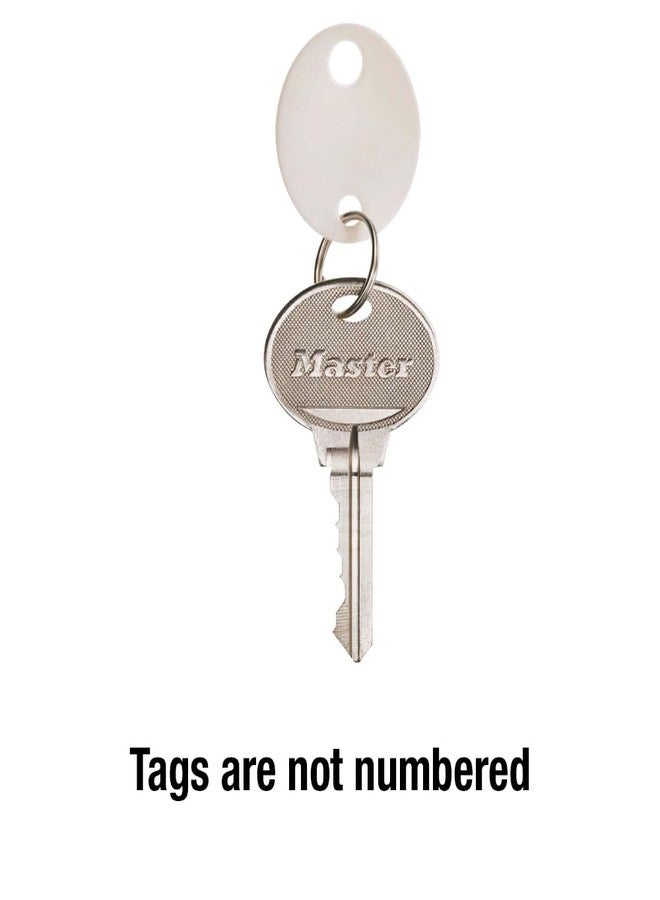 Master Lock 7116D Plastic Key Tags, 20 Per Bag , White - Image 5