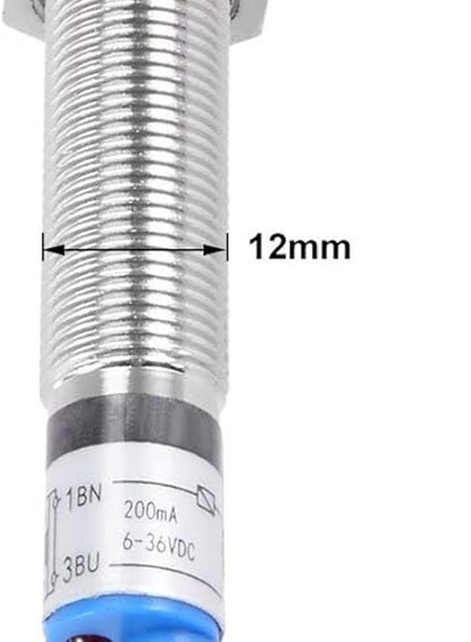 LJ12A3 مستشعر القرب الحثي 4 مم مفتاح NPN NO DC 6-36V لمحاذاة سرير الطابعة ثلاثية الأبعاد - Image 4
