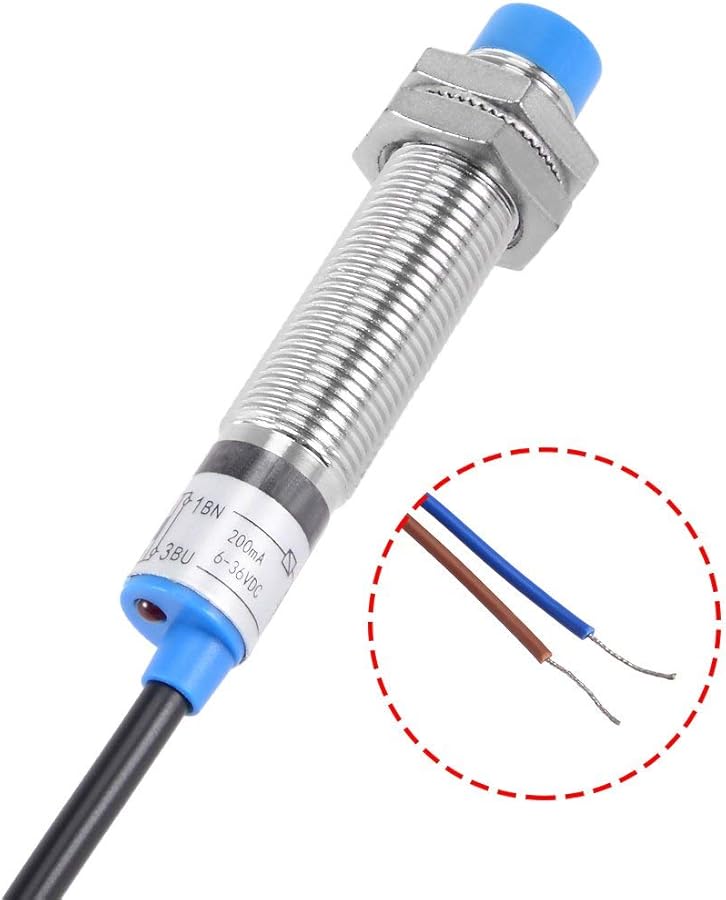 LJ12A3 مستشعر القرب الحثي 4 مم مفتاح NPN NO DC 6-36V لمحاذاة سرير الطابعة ثلاثية الأبعاد - Image 3