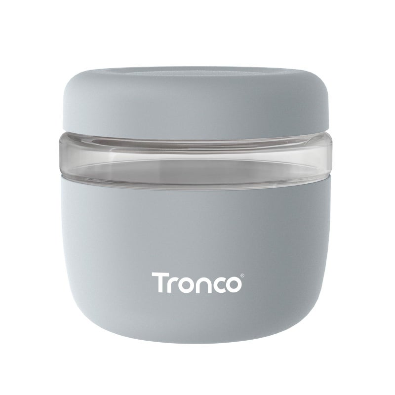 Tronco 24 oz Glass Food Storage Containers with Lids, Airtight, Leak & Spill Proof Glass Lunch Bowls for Meal Prep, Salad, Yogurt, Soup & Stew, Microwave & Dishwasher Safe, BPA-Free, Set of 1 - Image 1