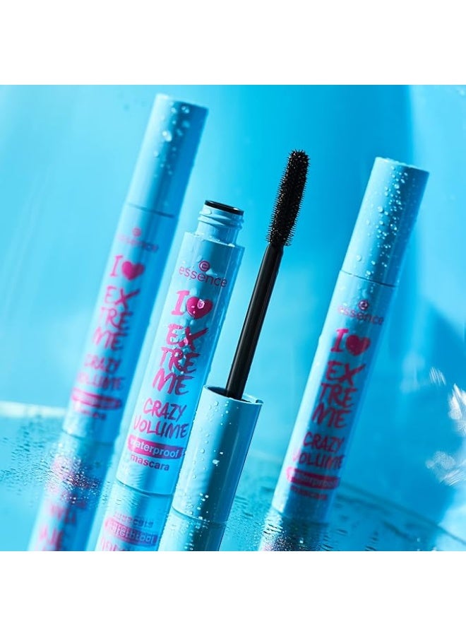 Essence of Beauty Waterproof Mascara – Long-Lasting, Smudge-Proof Mascara for Volumized, Curled & Lengthened Lashes – Jet Black Formula  Brush for All-Day Wear - Image 4