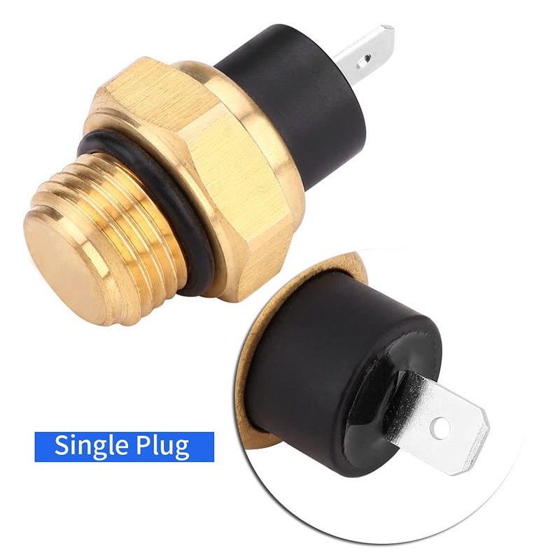 Keenso Radiator Fan Switch 37760-MT2-003, Temperature Switch VFR700F VFR750F VFR800 VTR1000F VT600 VT750 VT1100 37760-MT2-003 - Image 2