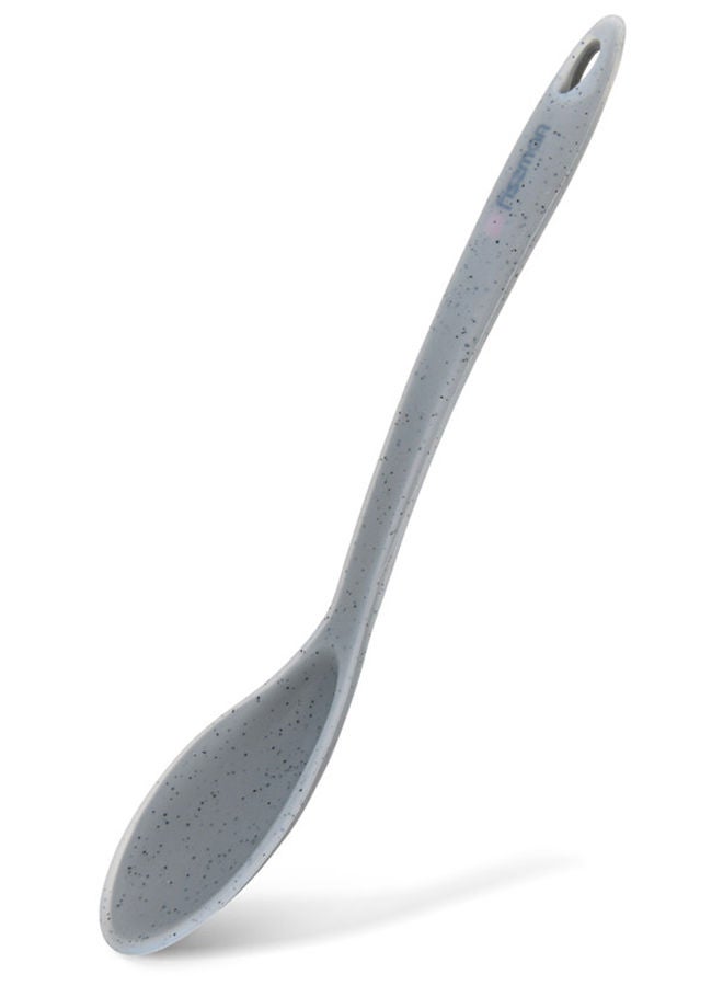Fissman Serving Spoon Mauris Grey 33.5cm (Nylon + Silicone) - Image 1