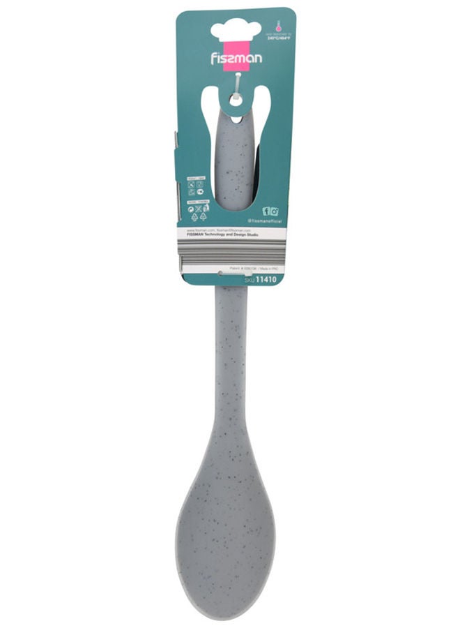 Fissman Serving Spoon Mauris Grey 33.5cm (Nylon + Silicone) - Image 4
