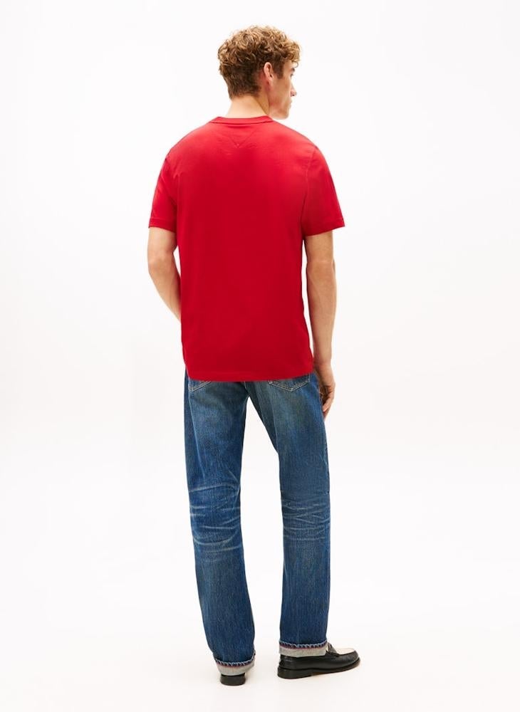 TOMMY HILFIGER Logo Crew Neck T-Shirt - Image 2