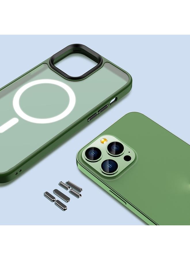 اس-توب جراب لهاتف iPhone 13 Pro Max مصنوع من مادة TPU الملمس + جراب هاتف MagSafe من مادة PC غير اللامعة - Image 3