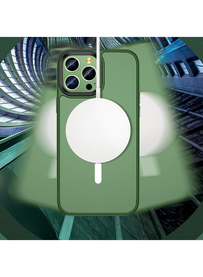 اس-توب جراب لهاتف iPhone 13 Pro Max مصنوع من مادة TPU الملمس + جراب هاتف MagSafe من مادة PC غير اللامعة - Image 2