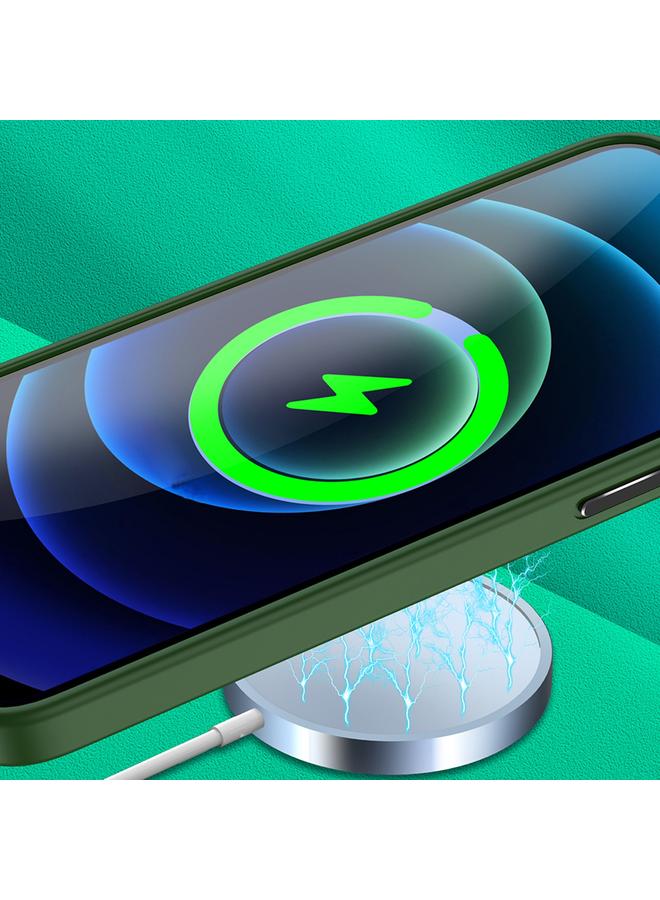 اس-توب جراب لهاتف iPhone 13 Pro Max مصنوع من مادة TPU الملمس + جراب هاتف MagSafe من مادة PC غير اللامعة - Image 5