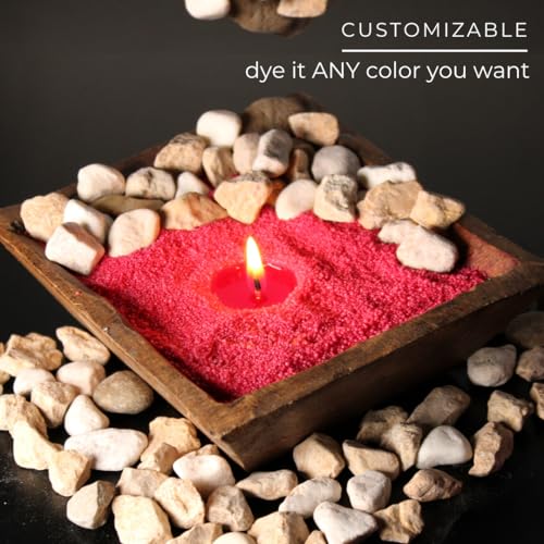 Direct Candle Supply Snow Pearled Candle with Wicks | Sand Candle Wax kit | 10lbs of Candle Sand with 50 Wicks Included | Unscented Powder Candles for Candle Making, Weddings, and Parties - Image 4