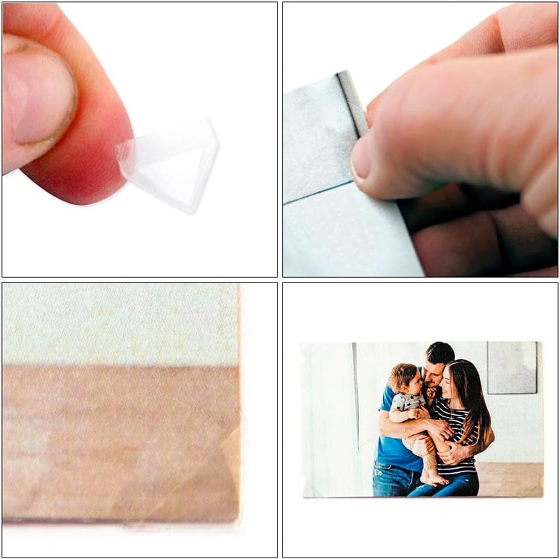 Scrapbook ADhesives BY 3L by 3L, Polypropylene Photo Corners, Clear (250 Pcs) - Image 1