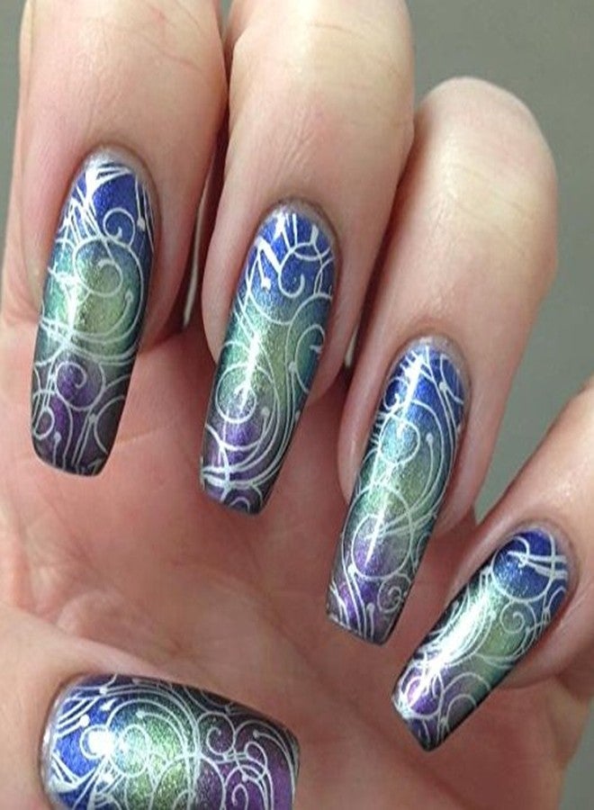 PUEEN Nail Art Stamping Plate Celebration Collection - FIREWORKS FESTIVAL - NEW INVENTION Super Size All You Can Stamp Full Size Stamping Plates Manicure DIY Infinite Images -BH000435 - Image 4