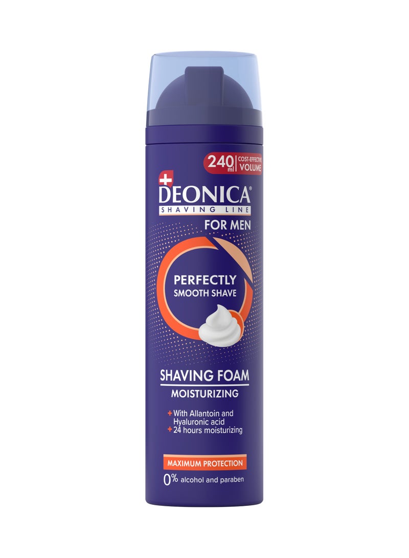 DEONICA Hydration Shaving Foam For Men 240 ml - Image 1