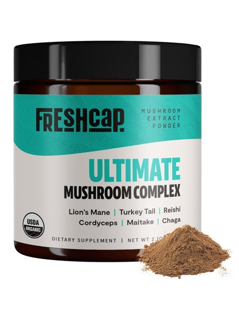 Ultimate Mushroom Extract Powder for Focus & Memory, Nootropics Brain Support Supplement 60 gm