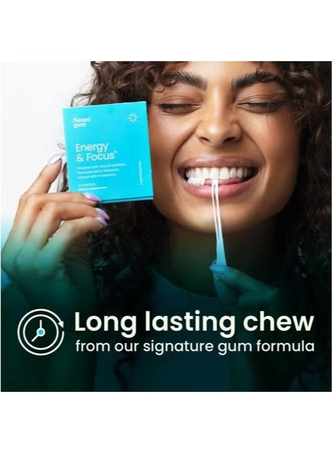 Energy Peppermint Tablets – Sugar-Free with Caffeine, L-Theanine, Vitamin B12 - 54 Pieces - Image 2