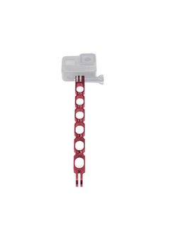Generic Suitable For Gopro11/10insta360 OneX Extension Arm Aluminum Alloy Riding Helmet Extension Rod Extension Rod-Color:L160mm Red-spot  - Image 4