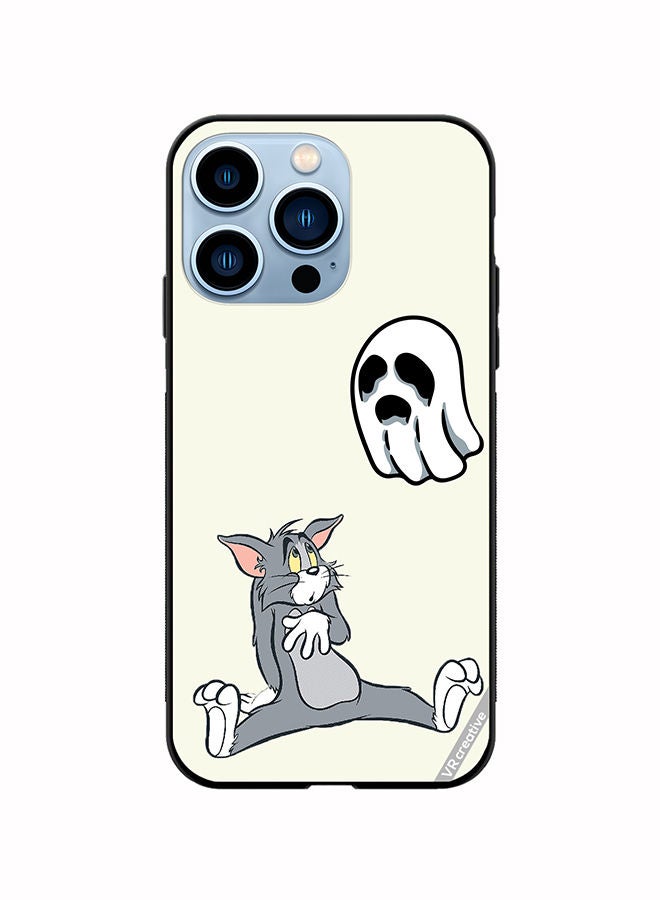 VR CREATIVE Protective Case Cover For Apple iPhone 13 Pro Tom Scared Design Multicolour - Image 1