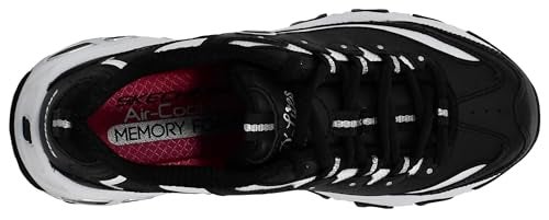 SKECHERS أحذية سكيشرز للنساء D`Lites - بداية جديدة، أسود/أبيض، 9 M - Image 5