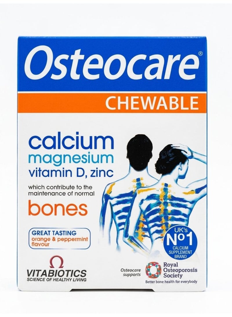 Osteocare Chewable – 30 Chewable Tablets - Image 1