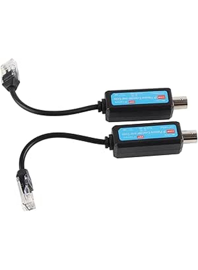 IP Network Coaxial Transmitter And Receiver 1 Pair 10 100Mbps 1CH Passive For NVR Surveillance - Image 1