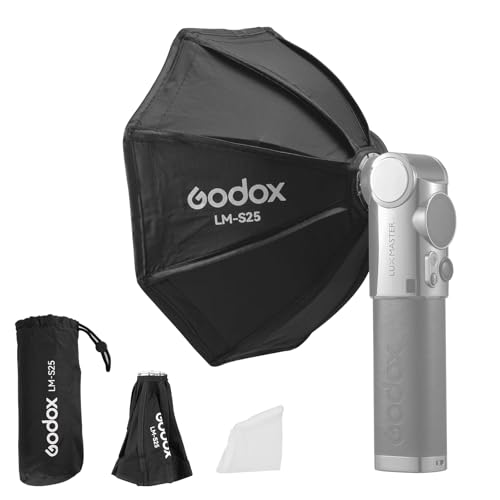 Godox Lux Master Softbox LMS25 Octa Softbox Only for Lux Master Camera Flash with Diffuser Carry Bag - Image 1