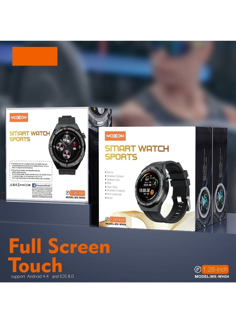 MOXOM MX-WH04 1.28 inch Sports Smart Watch with Wireless Charging  - Image 5