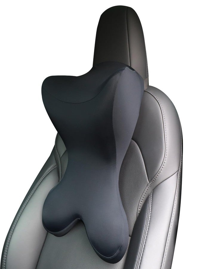 Newsty Car Neck Pillow for Driving Seat Car headrest Pillow/Gaming Chair Pillow Upgraded with Adjustable Double Strap Breathable, Ergonomic Design Neck Support Pillow for auto, Office Chair, Gaming Chair - Image 1