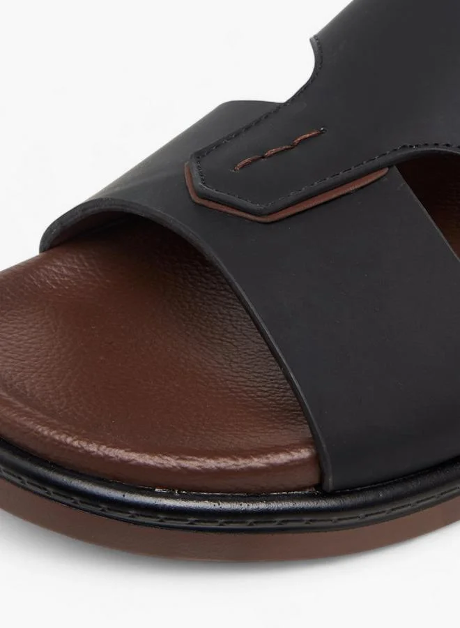 LBL By Shoexpress BLACK Men Slip-On Sandals for Men | Best Price UAE