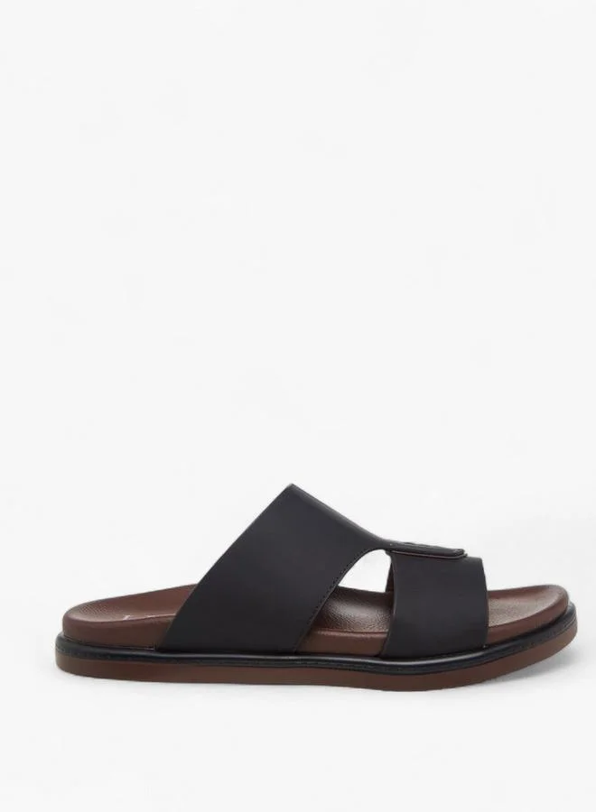 LBL By Shoexpress BLACK Men Slip-On Sandals for Men | Best Price UAE