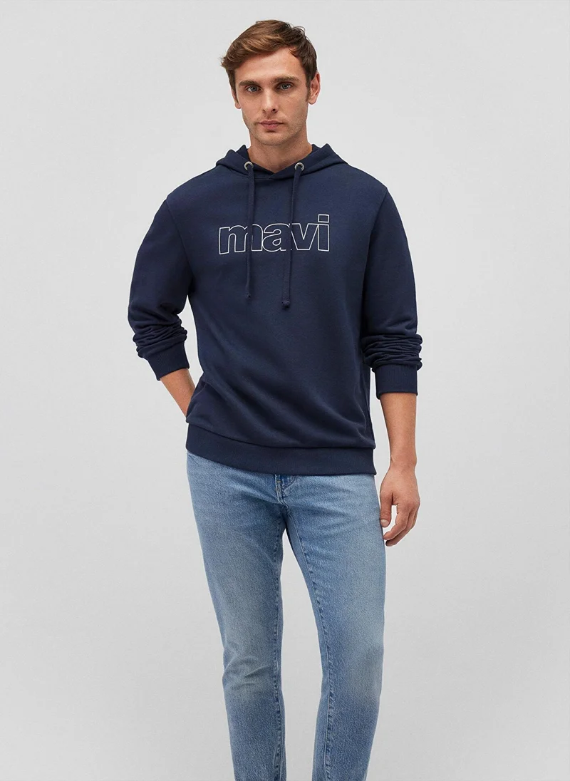 MAVI Hooded Logo Sweatshirt