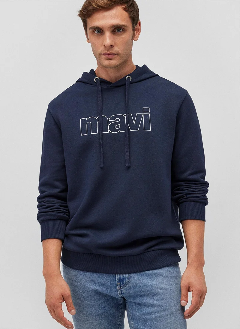 MAVI Hooded Logo Sweatshirt