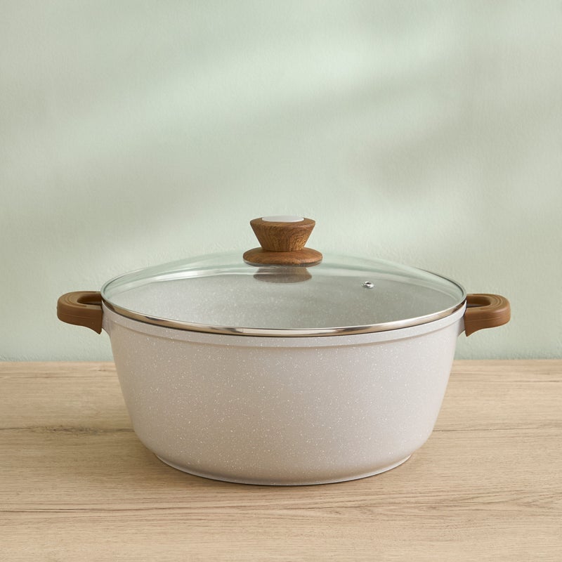 Home Box La Natura Induction Casserole with Lid - 28 cm - Image 1