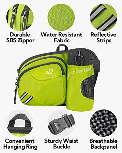 WATERFLY Fanny Pack Waist Bag: Waist Pack for Women Men with Water Bottle Holder Hiking Fanny Pack for Running Walking DogWalking Travel Cycling - Image 5