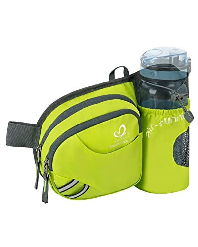 WATERFLY Fanny Pack Waist Bag: Waist Pack for Women Men with Water Bottle Holder Hiking Fanny Pack for Running Walking DogWalking Travel Cycling - Image 1