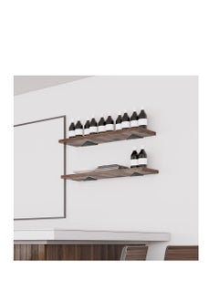 Y&D Invisible Triangle Wall Brackets, 4 Pcs Floating Shelf Hidden Mounted, Heavy Duty Metal Brackets for Storage Shelf, Bookshelf  - Image 4