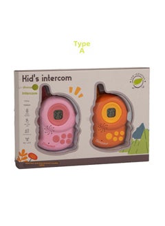 Generic Dinosaur Children's Walkie-talkie Handheld Wireless Call Outdoor Indoor Couple Parent-child Interactive Gift Educational Toys 