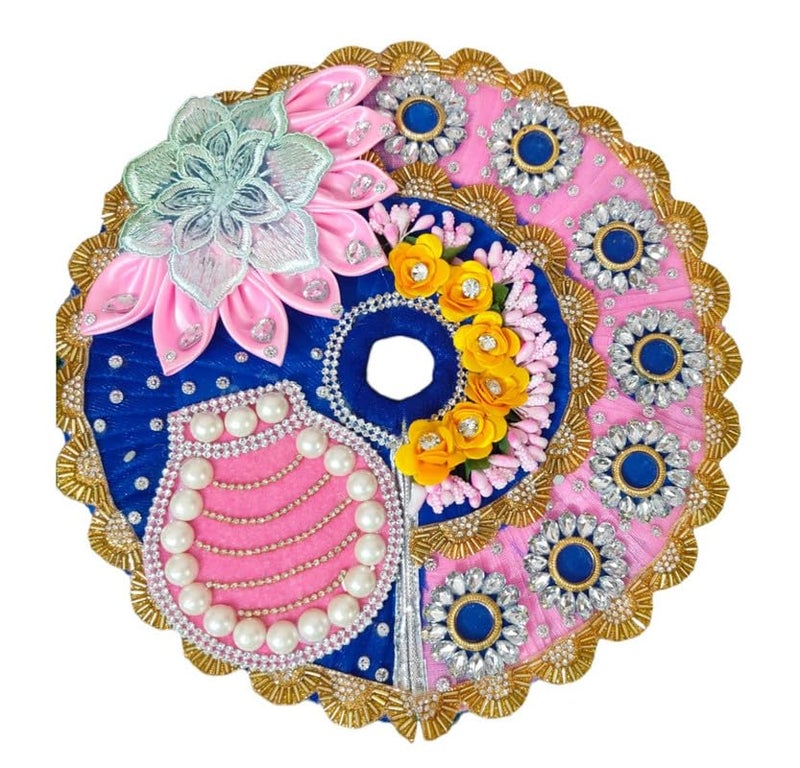 Partish Laddu Gopal Heavy Janamashtmi Dress Size 1 l Ladoo Gopal Dress l Kanha Ji Poshak Size 1 2 4 5 6 (AA) - Image 3