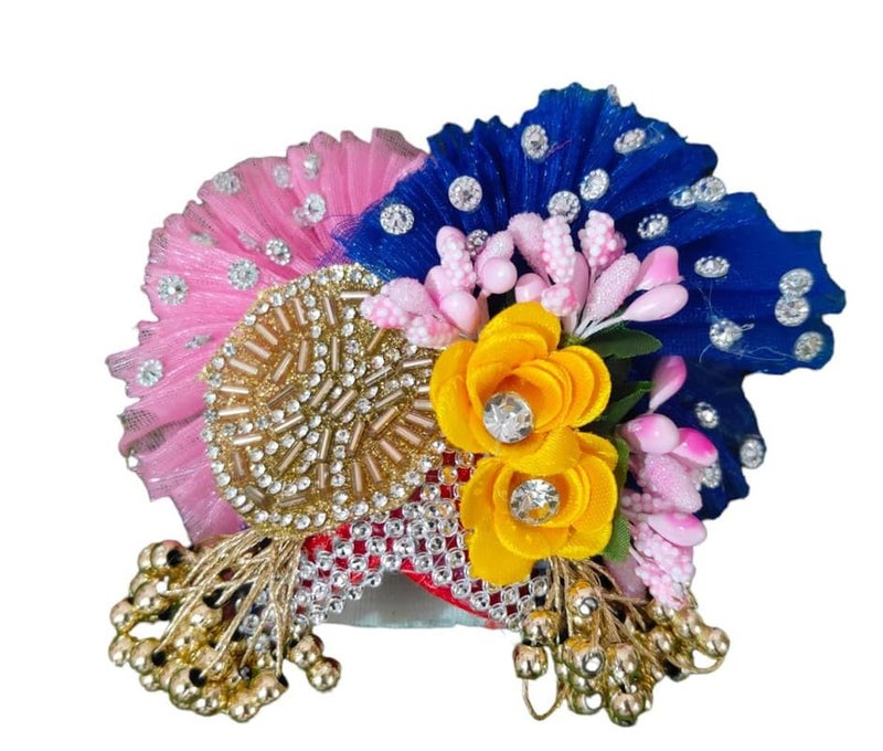 Partish Laddu Gopal Heavy Janamashtmi Dress Size 1 l Ladoo Gopal Dress l Kanha Ji Poshak Size 1 2 4 5 6 (AA) - Image 4