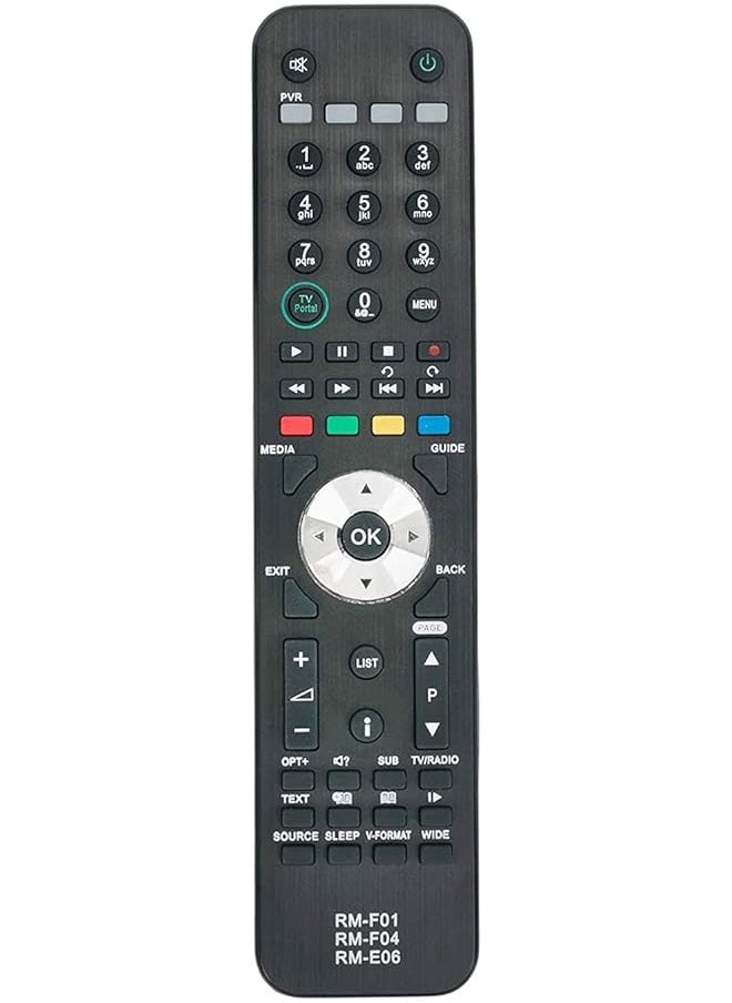 erorex - New Rm F01 Rm F04 Rm E06 Replaced Remote Control Fit For Humax Foxsat Hdr Hd Fox T2 Hdr Fox T2 - Image 1