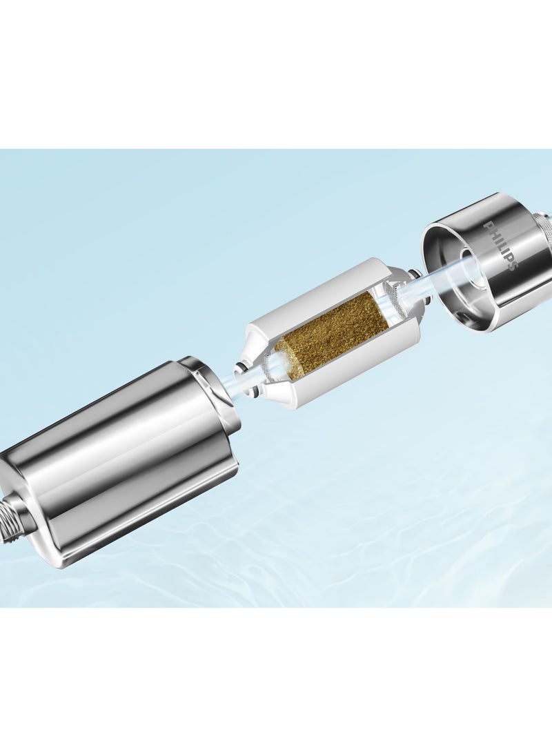 Philips - Philips Water Shower Filter (Chrome) - Image 1