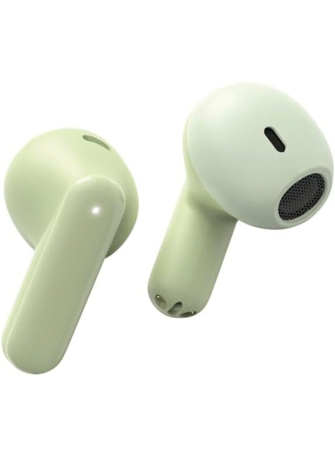 Hama |  Freedom Light II Bluetooth True Wireless Earbuds with Microphone, Touch/Voice Control, 20 Hour Battery, Charging/Carry Case, Green - Image 3