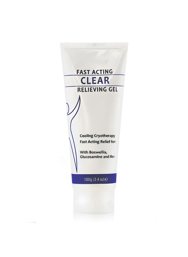 huatinent Soothing Cooling Gel 100gRelieving BodySports Soothing Cooling Gel Body Care LotionsRelieve Muscle TensionCooling with Menthol and FrankincenseFast Absorbing for Women and Men - Image 2
