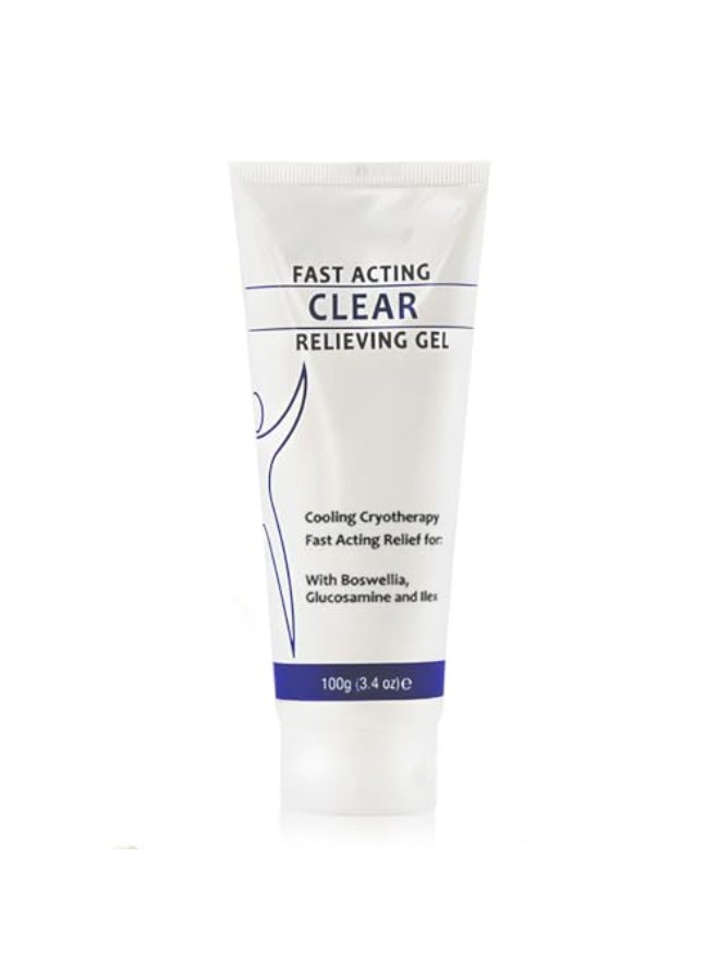 huatinent Soothing Cooling Gel 100gRelieving BodySports Soothing Cooling Gel Body Care LotionsRelieve Muscle TensionCooling with Menthol and FrankincenseFast Absorbing for Women and Men - Image 1
