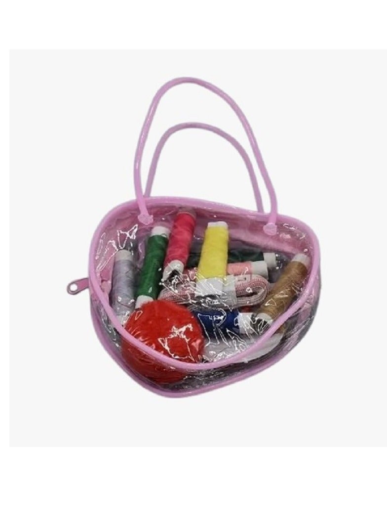 مجموعة من أدوات الخياطة ضرورية لإجراء إصلاحات سريعة وبسيطة على الملابس - تحتوي هذه المجموعة على جميع لوازم الخياطة بحجم صغير مناسب للسفر - Image 2